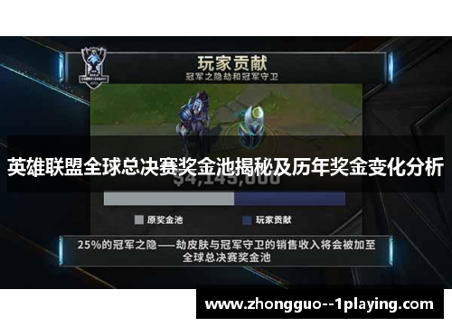 英雄联盟全球总决赛奖金池揭秘及历年奖金变化分析